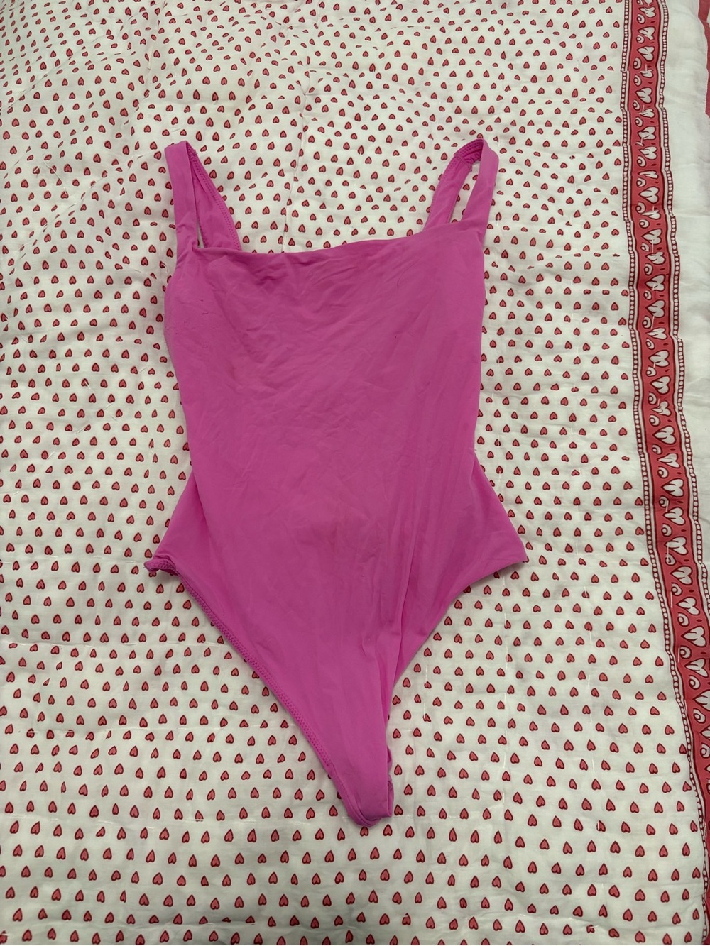 Skims Pink Bodysuit